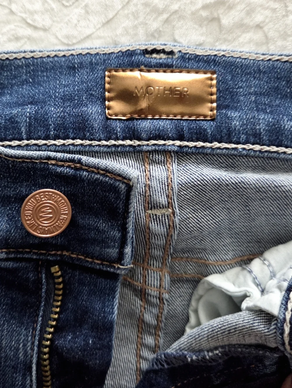 MOTHER The Outsider Ankle Jeans, Walking On Coals Wash, Size 30 - Picture 9 of 16